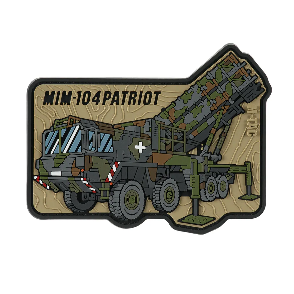 M-Tac MIM-104 Patriot patch PVC Full Color velcro