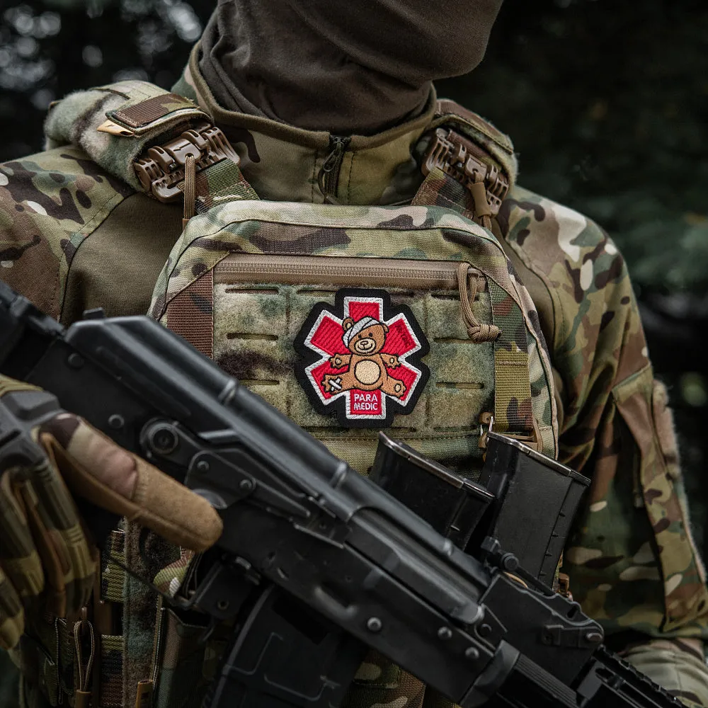 Patch M-Tac Ursuleț Paramedic PVC bronz negru