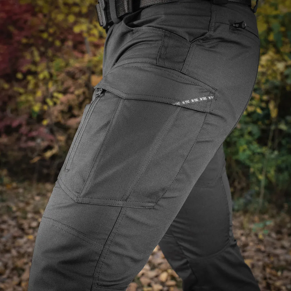 M-Tac Patriot Gen II Flex pantaloni tactici negri rip-stop