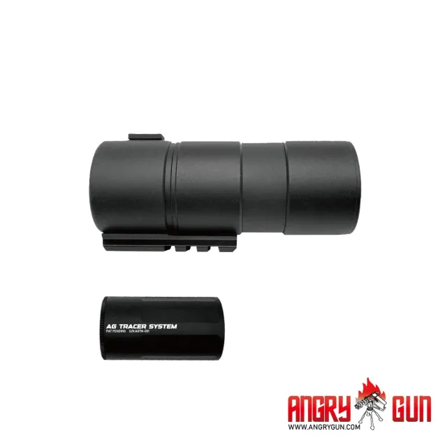 Angry Gun MP9 Mini supresor tracer QD verde