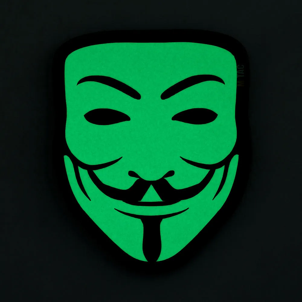 M-Tac Anonymous GID patch negru fosforescent