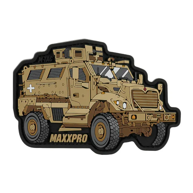 M-Tac MaxxPro patch PVC 3D MRAP velcro
