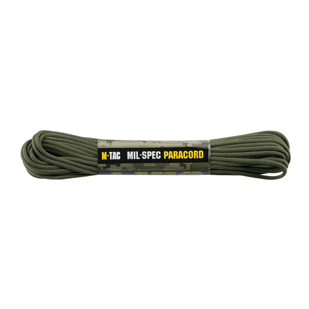 M-Tac 550 MIL-SPEC paracord Ranger Green 15m