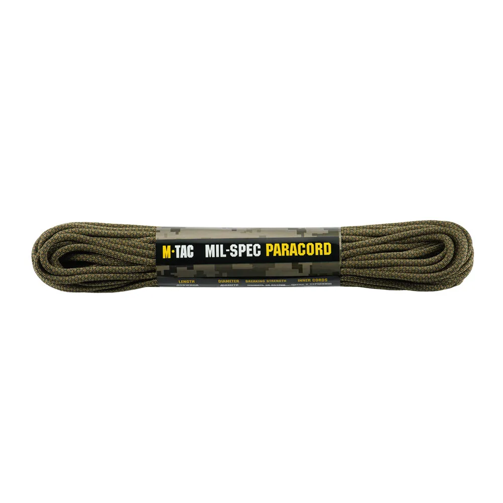 M-Tac 550 MIL-SPEC paracord Coyote Ranger Green 15 m