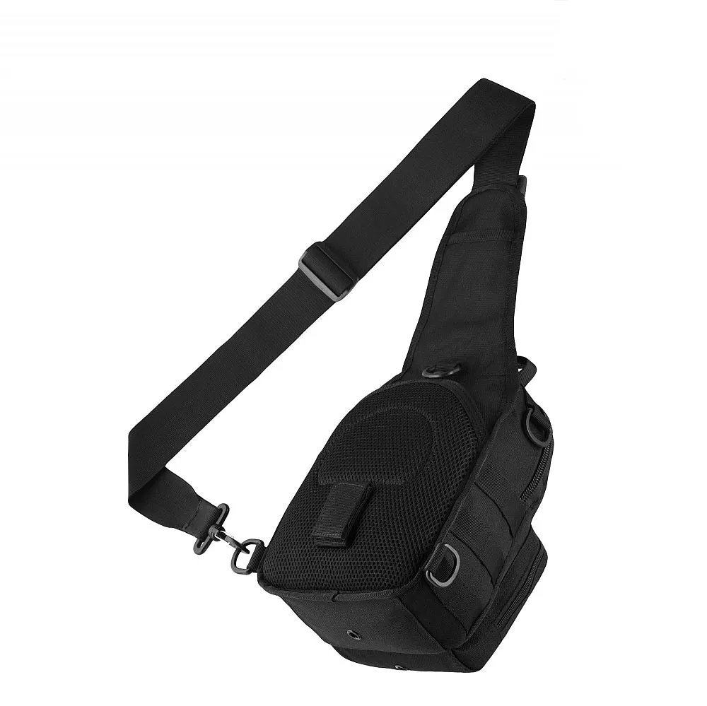 M-Tac City Patrol Fastex geanta tactica neagra sling