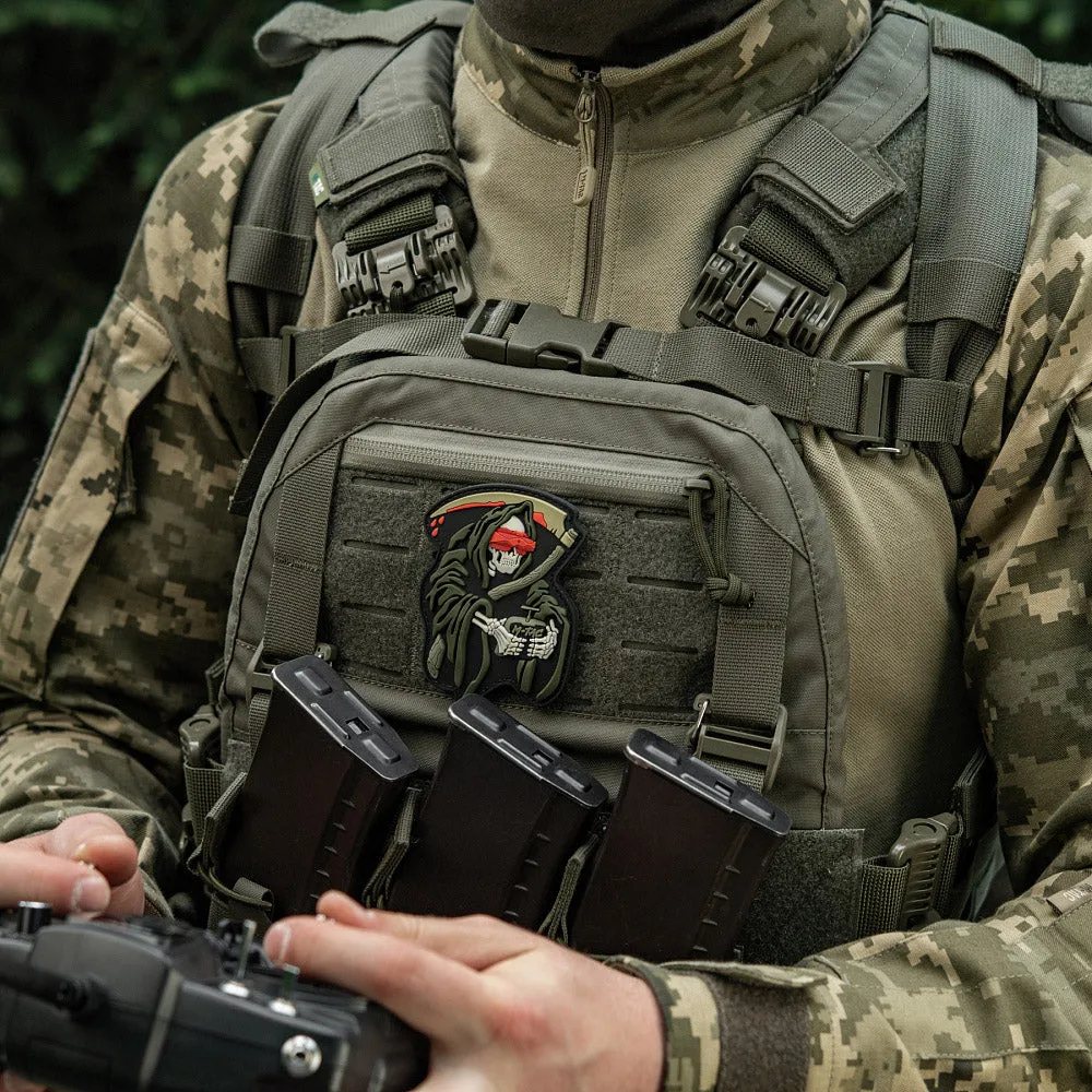 M-Tac Operator FPV Patch PVC Moartea din Ceruri Negru Olive