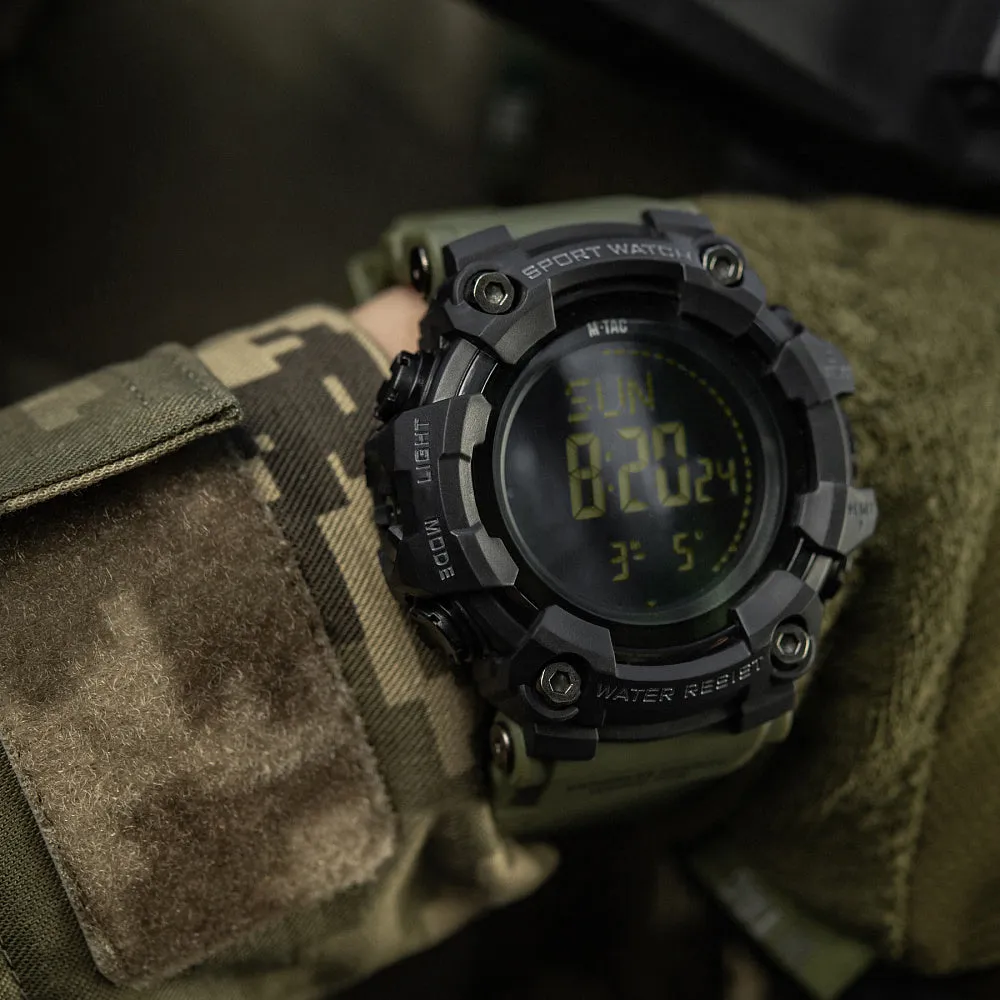 M-Tac 2037 ceas tactic verde rezistent 5ATM