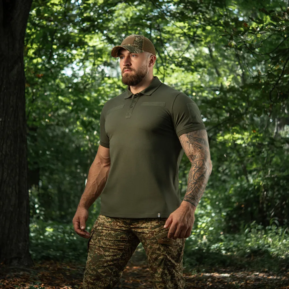 M-Tac Ranger 65/35 tricou polo Army Olive velcro