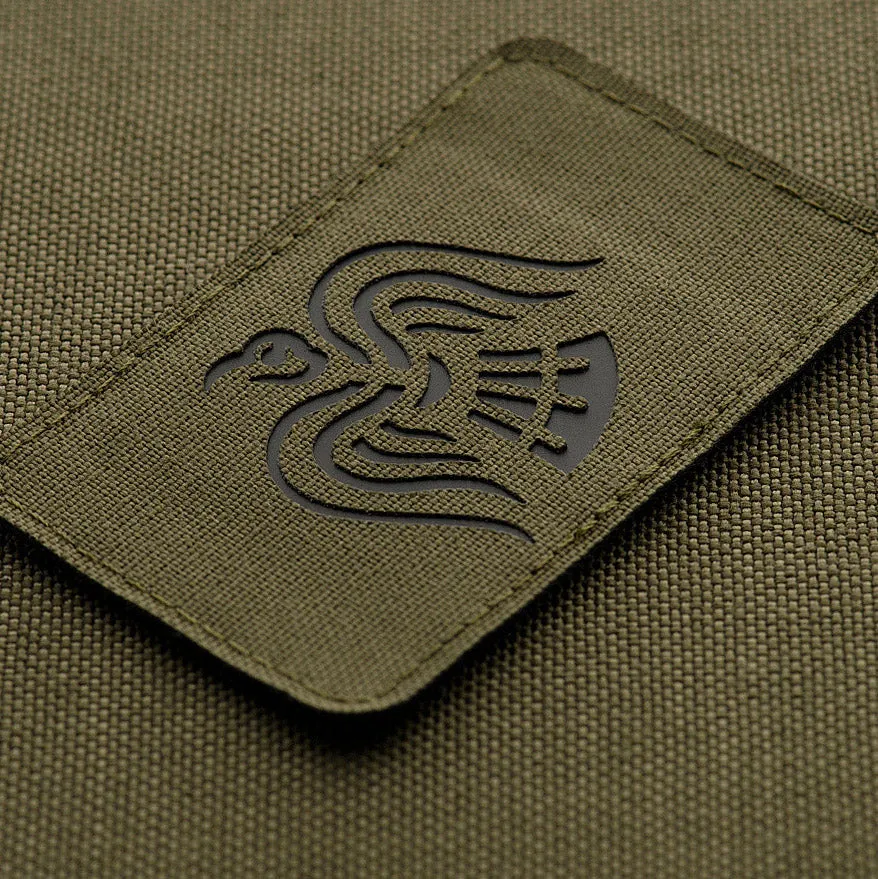 M-Tac Raven Flag Laser Cut patch cordura ranger green