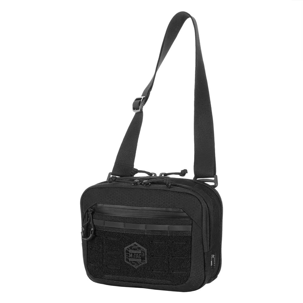 M-Tac EDC Bag Elite Hex geanta neagra Quick Release Cordura