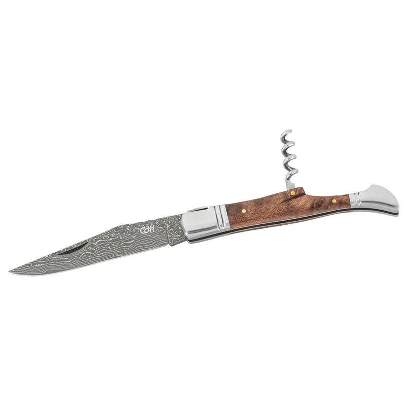 Herbertz CJH Briceag Damasc Quittenholz Slipjoint