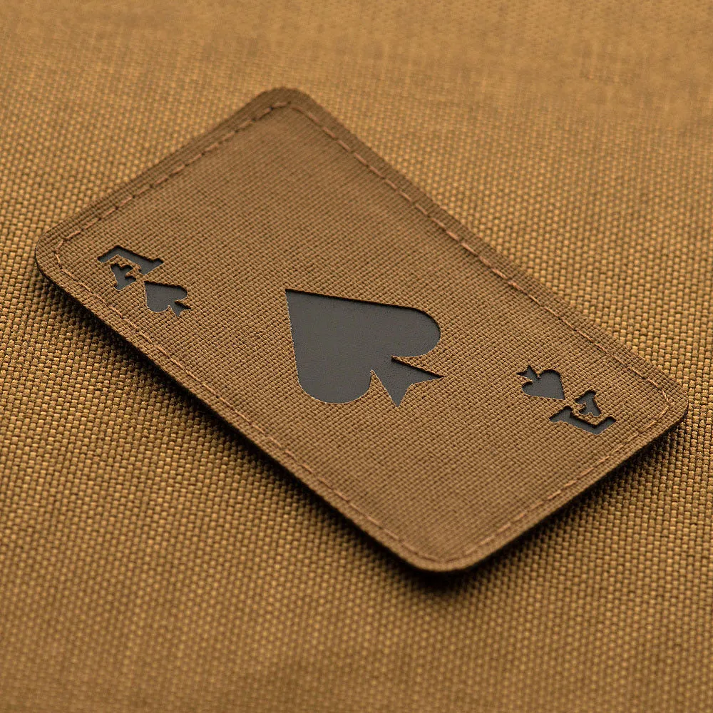 M-Tac Ace de Pică patch 80x50 mm luminos