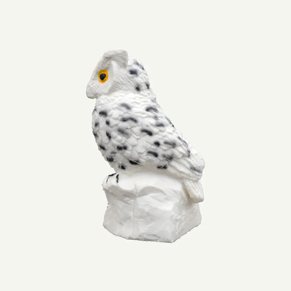 IBB Snow Owl tinta 3D bufnita polară 28 cm