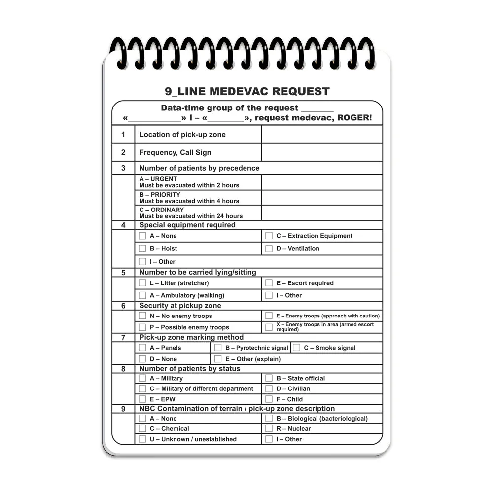M-Tac Ecopybook caiet tactic A5 impermeabil