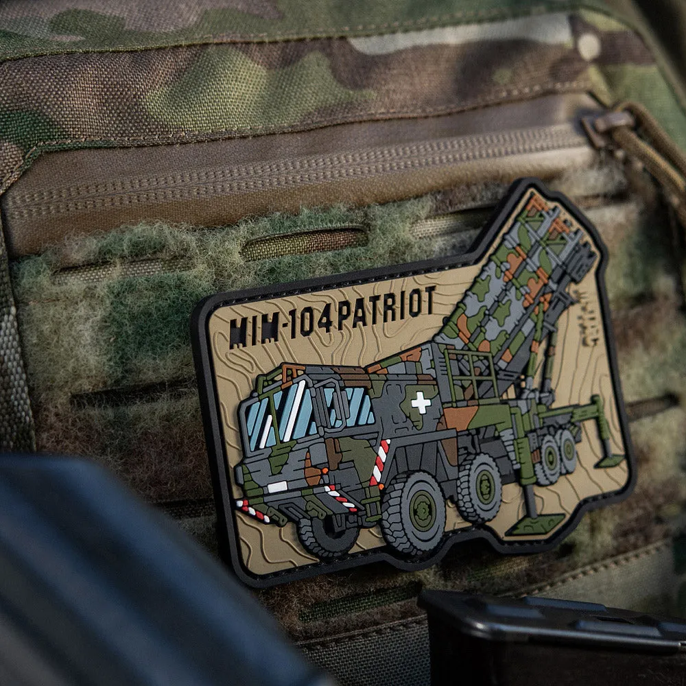 M-Tac MIM-104 Patriot patch PVC Full Color velcro
