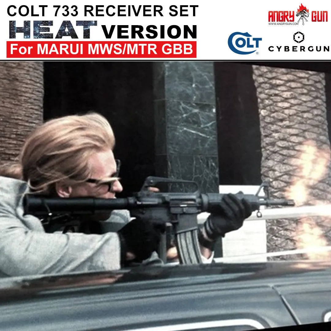 Angry Gun Colt 733 receiver CNC Heat Marui MWS