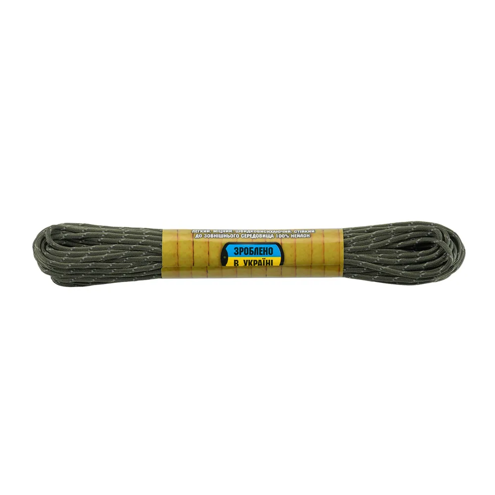 M-Tac Paracord 475 paracord 15m Ranger Green reflectorizant