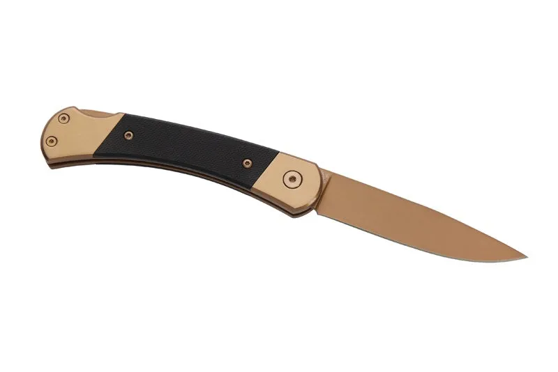 Briceag Herbertz Taschenmesser Titan D2 roségold