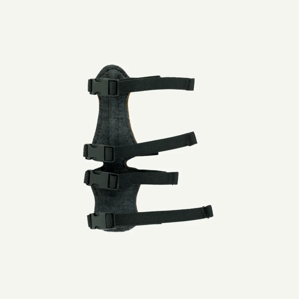 Bearpaw Kids Deluxe Mini apărătoare antebraț neagră piele