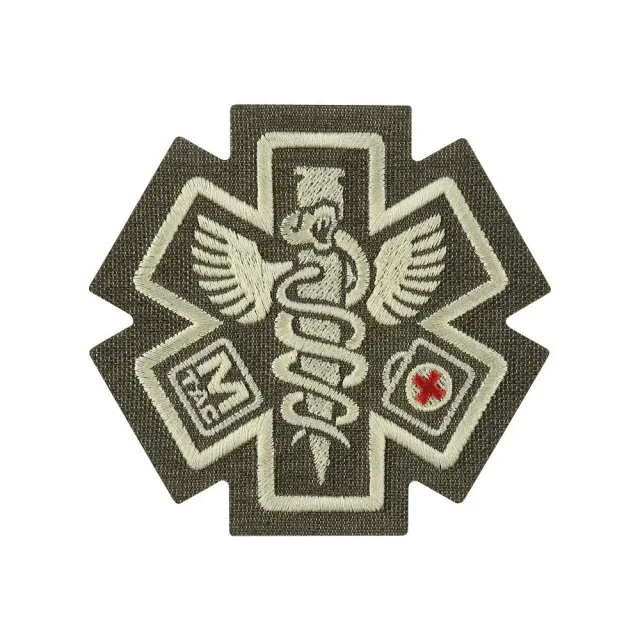 M-Tac Paramedic patch brodat ranger green Steaua Vietii