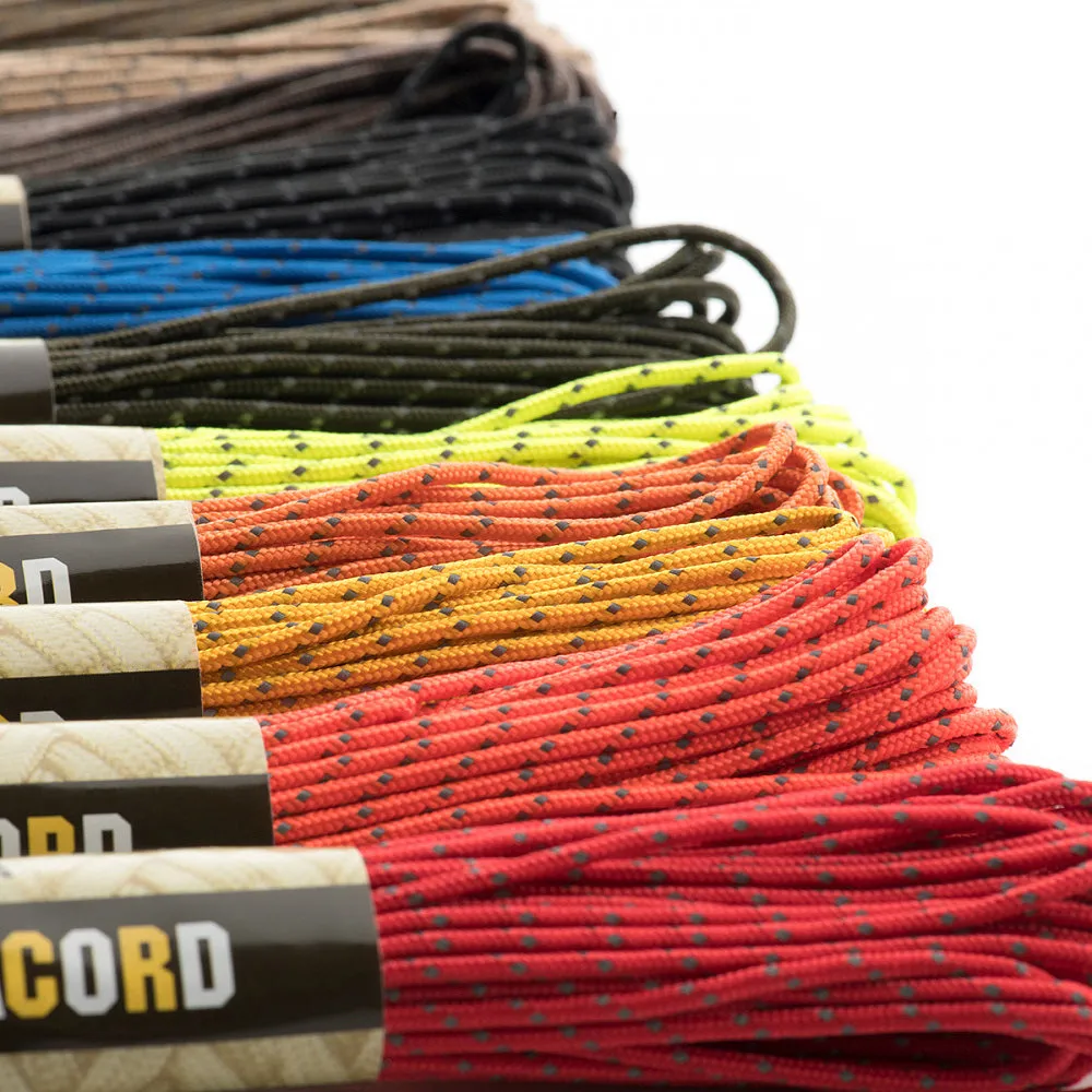 M-Tac Minicord Reflectiv paracord 15m portocaliu