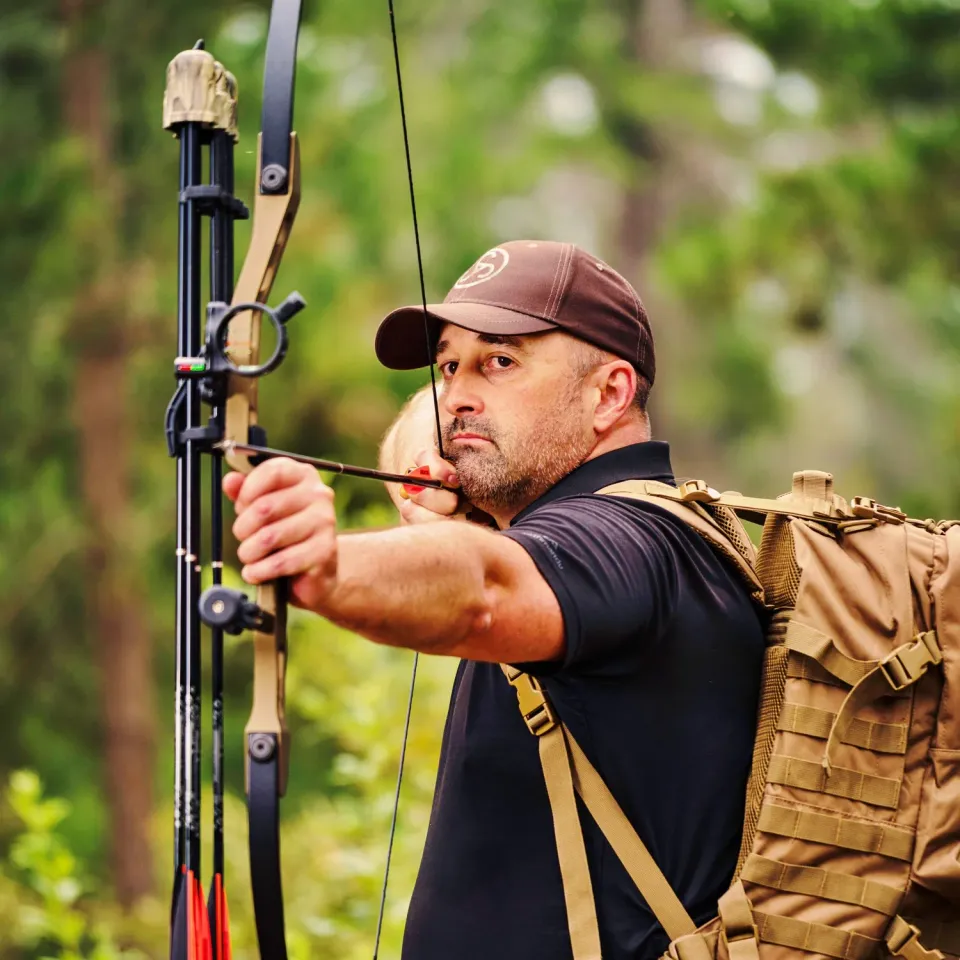 SAS Atmos Compact Takedown Longbow arc 45# bronz