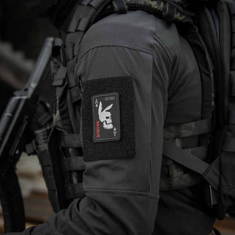M-Tac Bad Boy patch as de pica negru Cordura