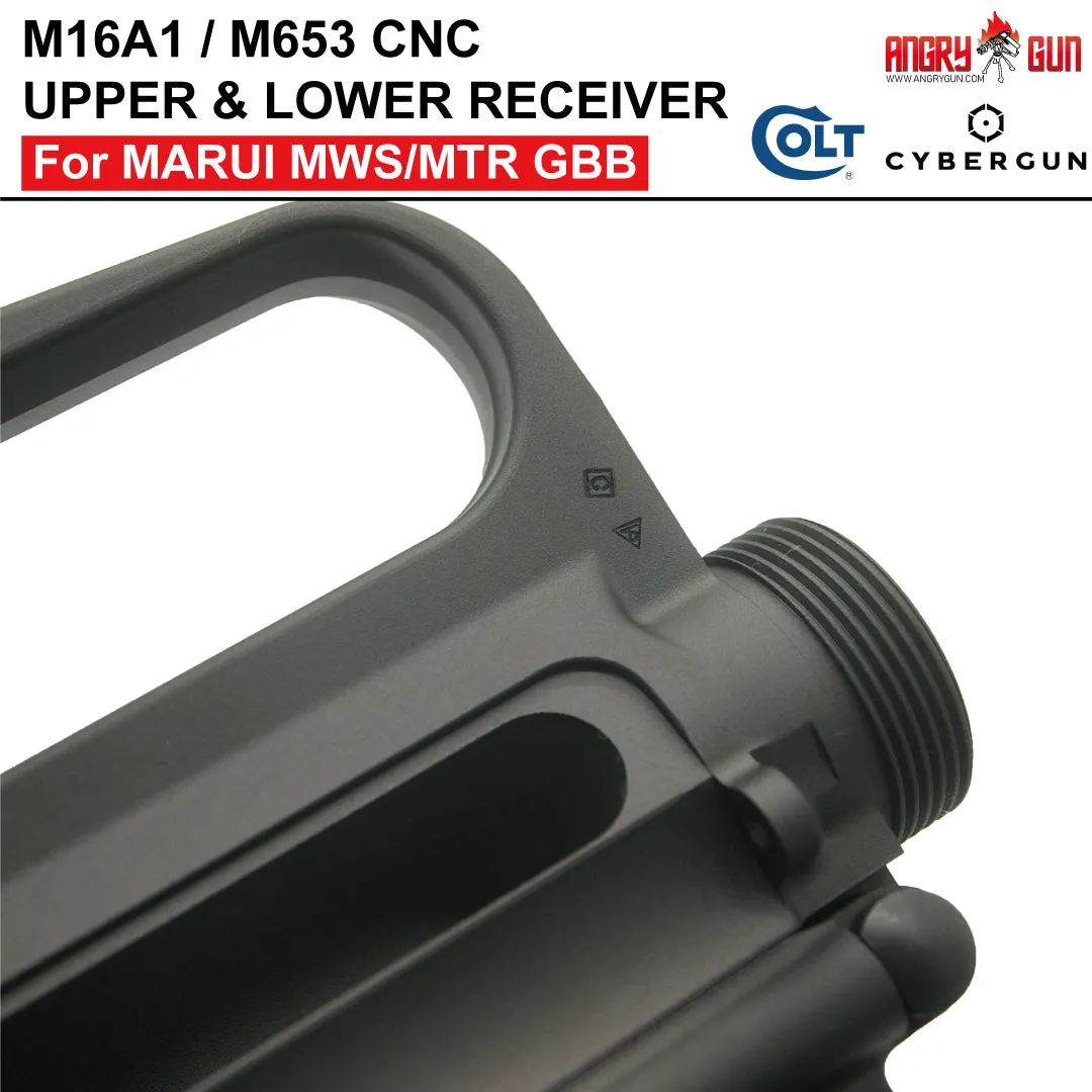 AngryGun Colt M16A1 M653 receiver CNC gri