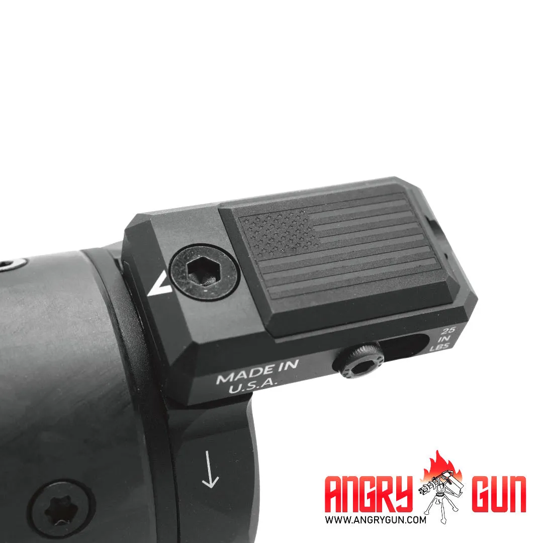 ANGRYGUN U-RAC scut supresor carbon negru 6,5 inch