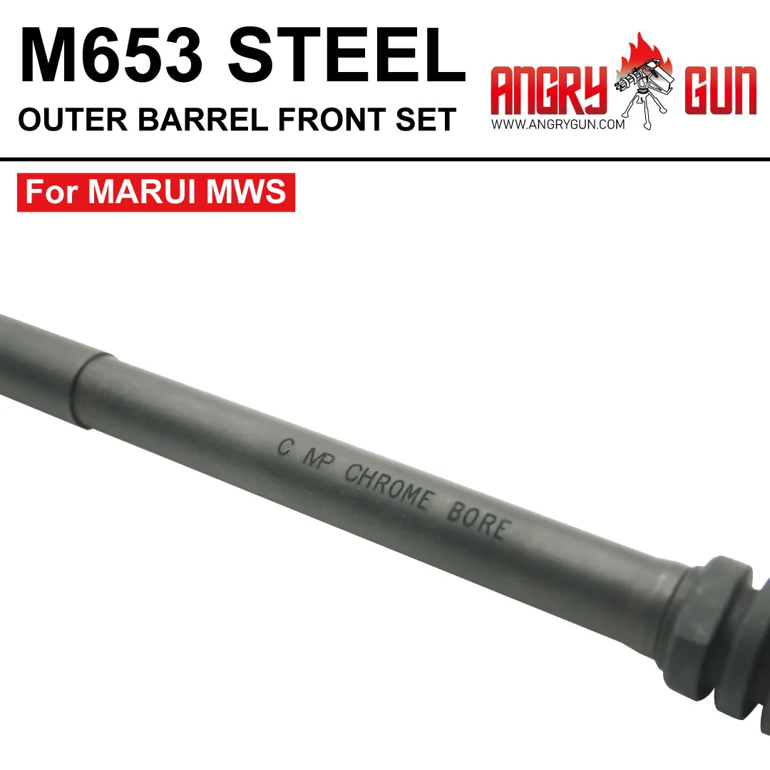 ANGRYGUN M653 set teava externa Marui MWS 14.5 otel