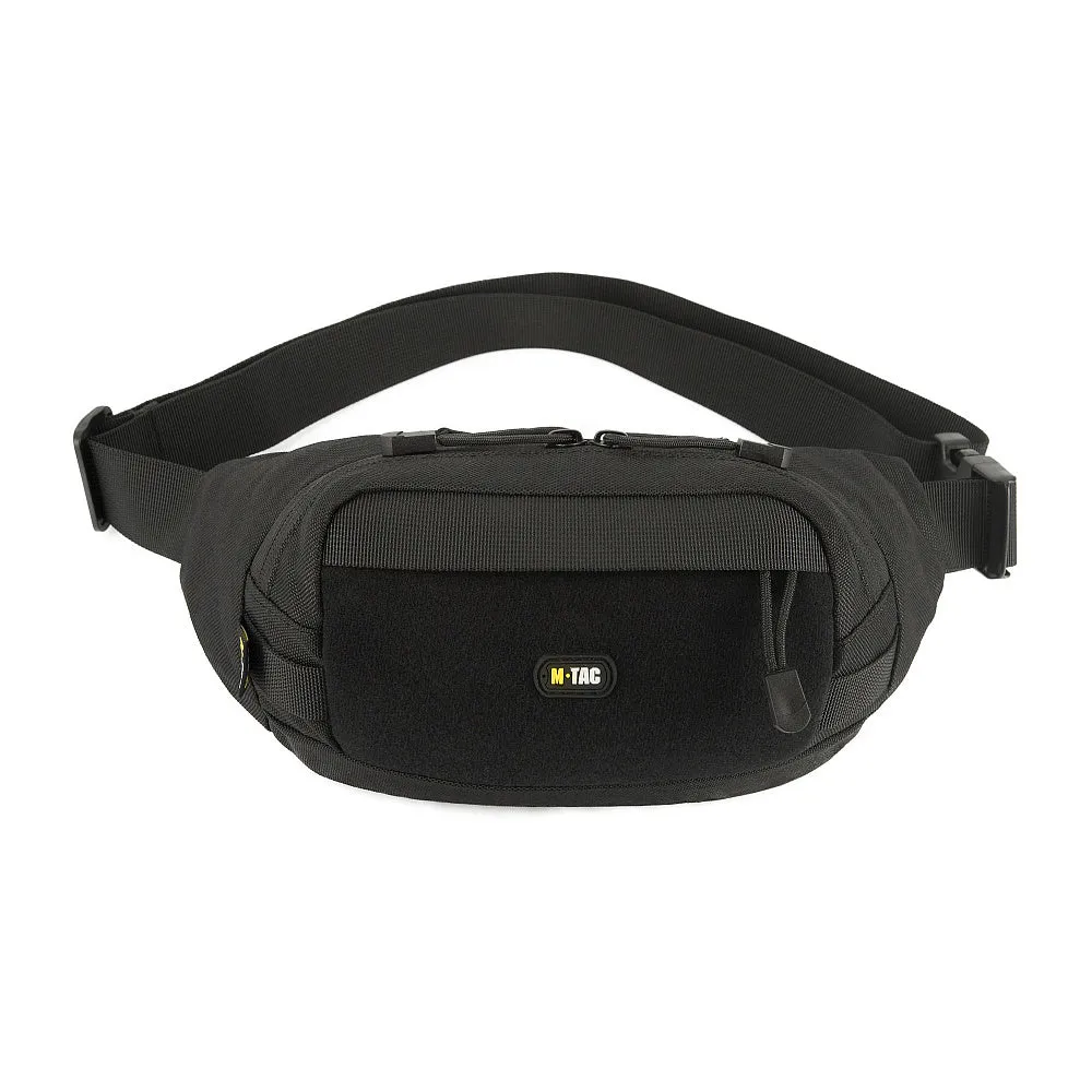 M-Tac Waist Bag borseta neagra tactica compacta