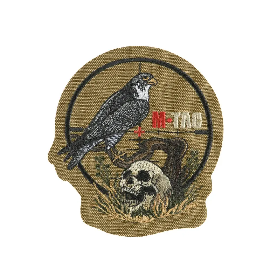 M-Tac Sniper patch brodat Coyote 9.5x8.5 cm