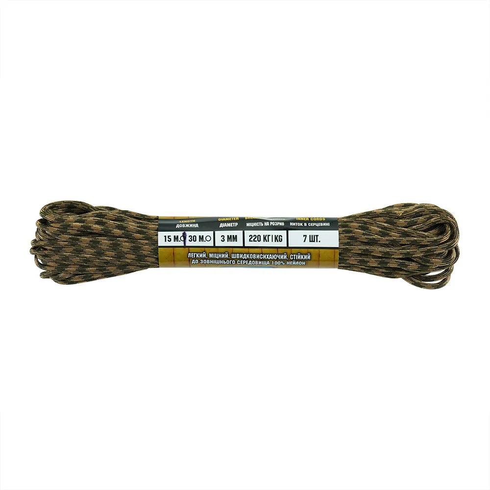 M-Tac 475 sfoară paracord coyote 15 m