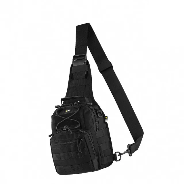 M-Tac City Patrol Fastex geanta tactica neagra sling