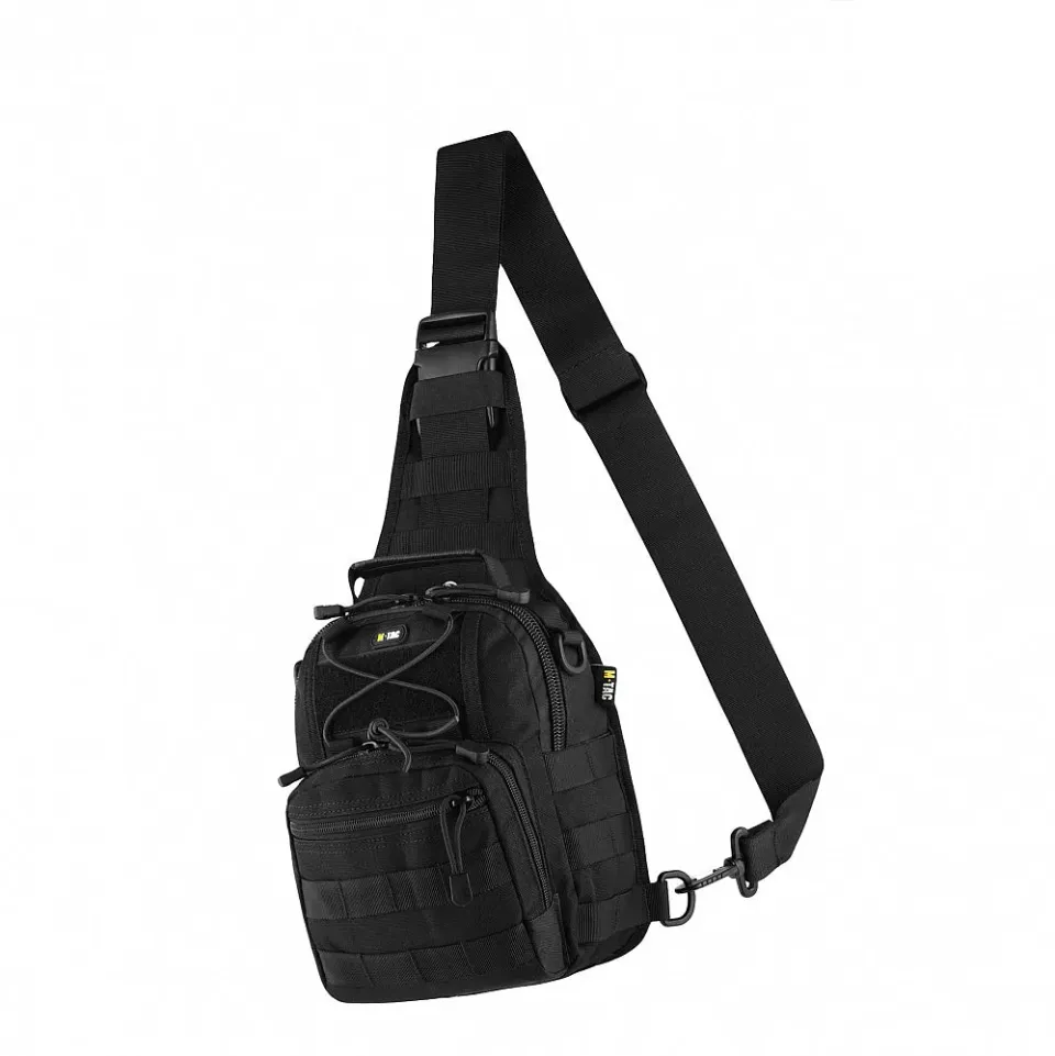 M-Tac City Patrol Fastex geanta tactica neagra sling