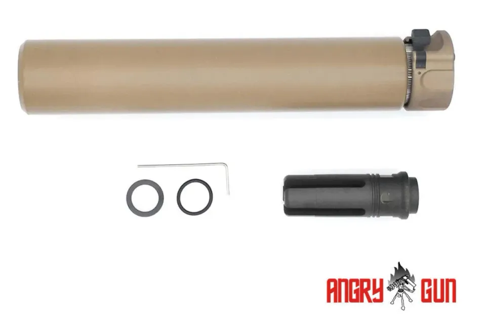 Angry Gun Socom762 amortizor dummy negru 14mm QD