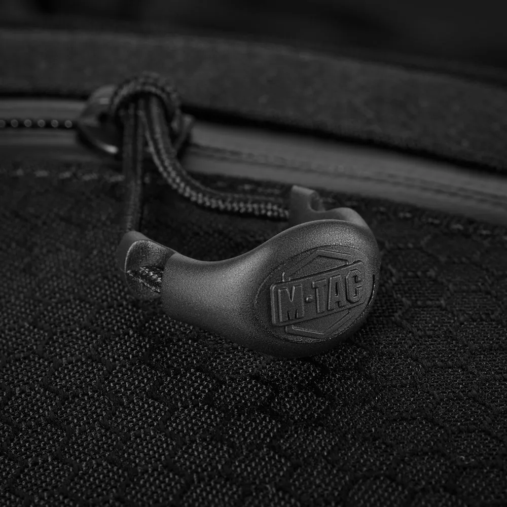 Geantă M-Tac Pistol Sling Hex Cordura neagră EDC