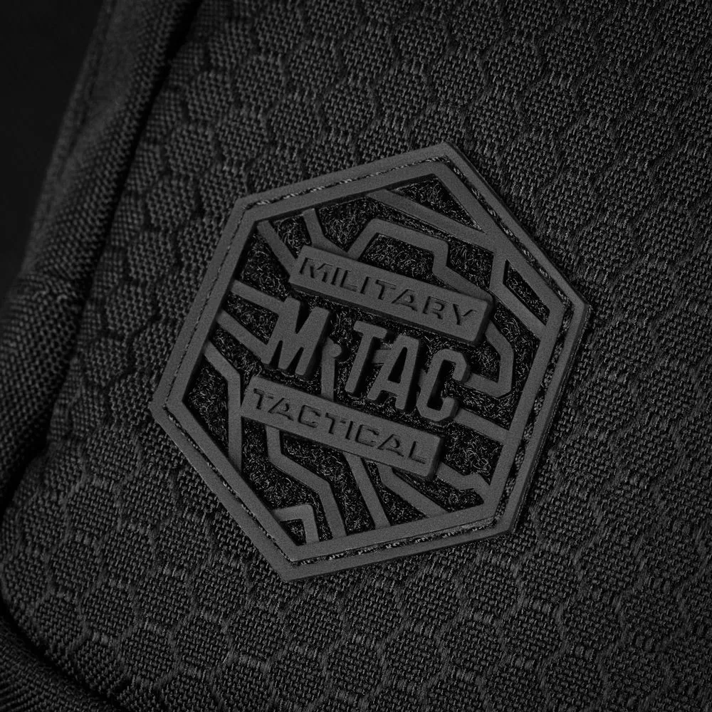 Geantă M-Tac Pistol Sling Hex Cordura neagră EDC
