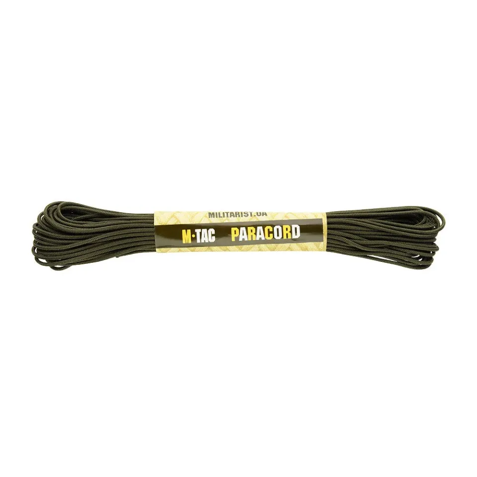 M-Tac 550 Tip III OD Green paracord 15m rezistent 240kg