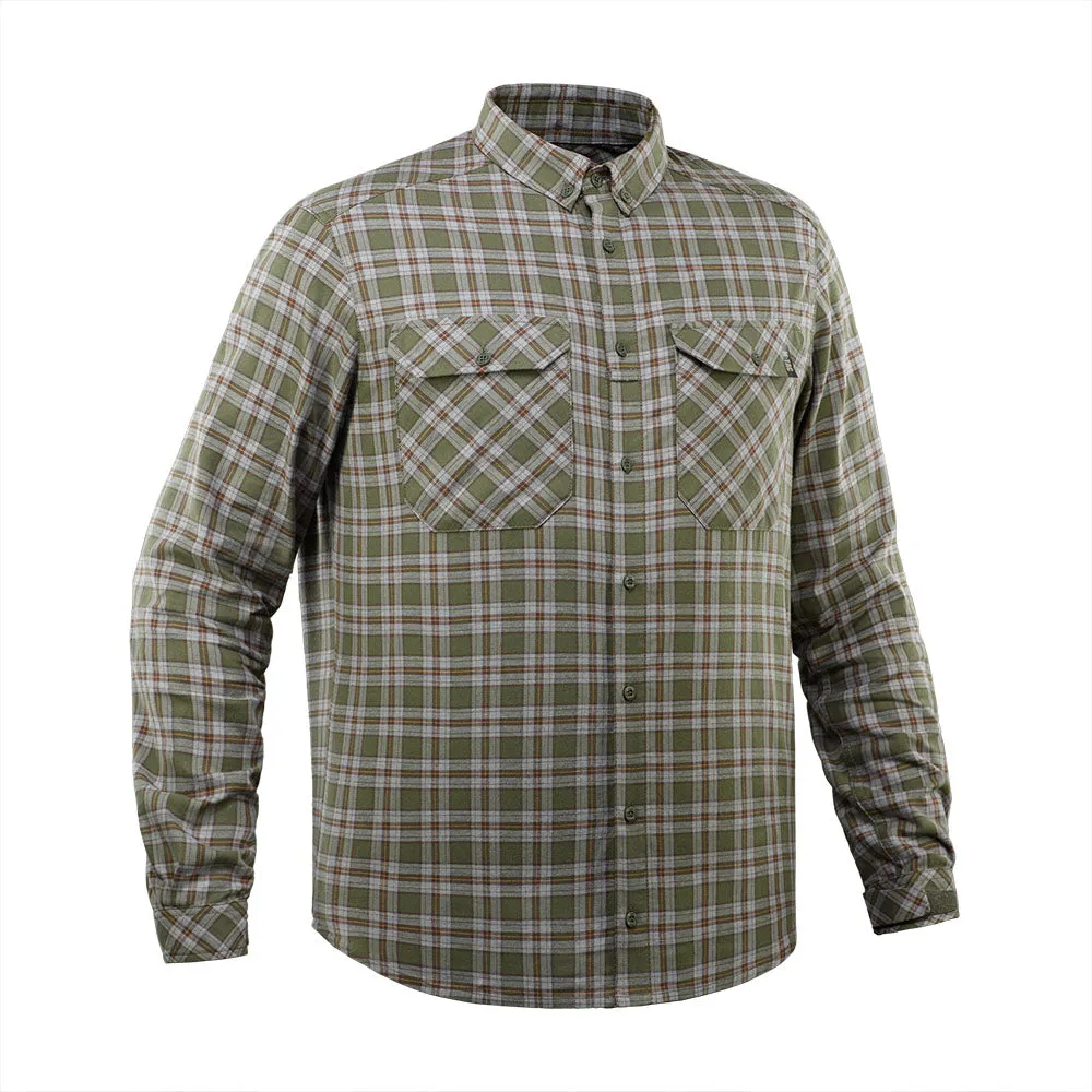 M-Tac Lumberjack camasa bumbac olive/gri oversize