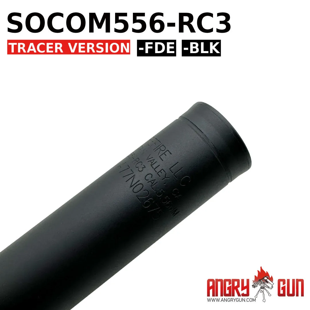 ANGRYGUN SOCOM556-RC3 amortizor tracer negru Blaster