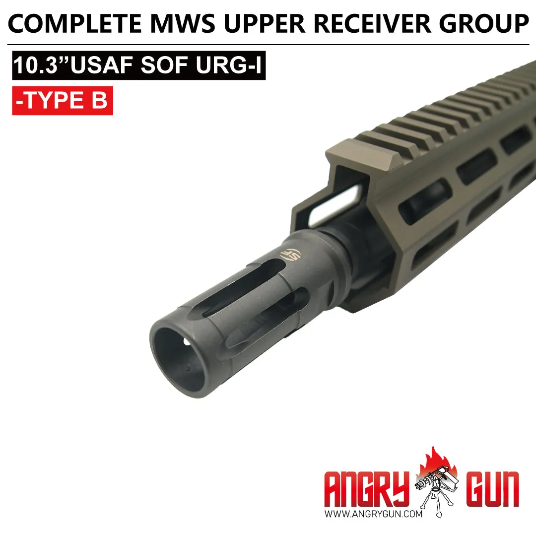 Angry Gun URG-I 10.3 inch USAF SOF Type B upper receiver TM MWS