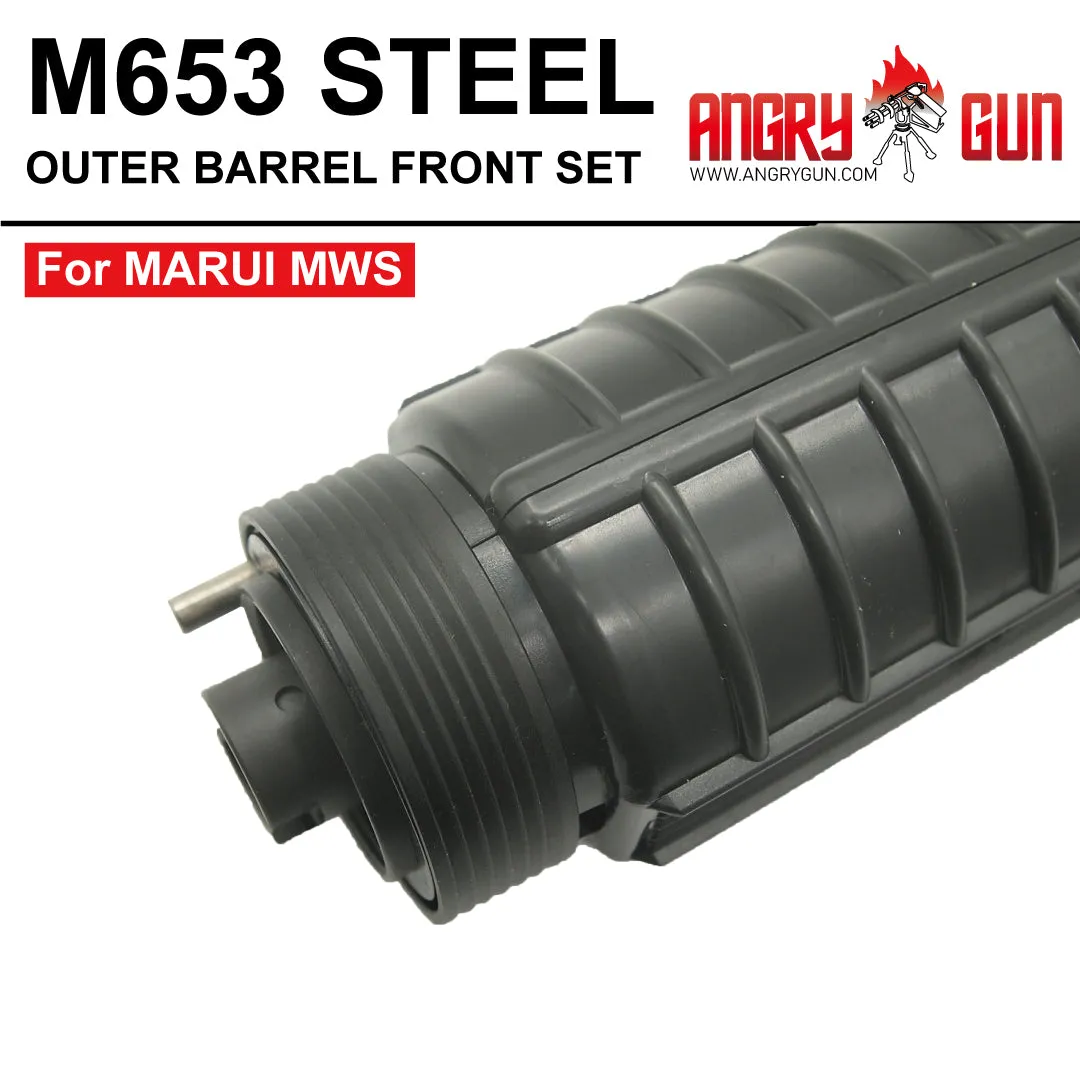 ANGRYGUN M653 set teava externa Marui MWS 14.5 otel