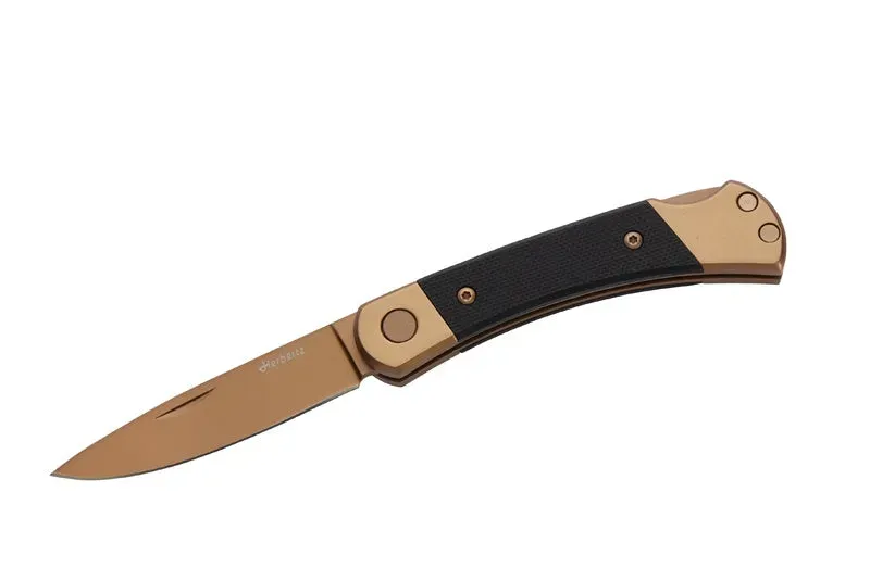 Herbertz Taschenmesser Titan Rosegold D2 Small briceag pliabil