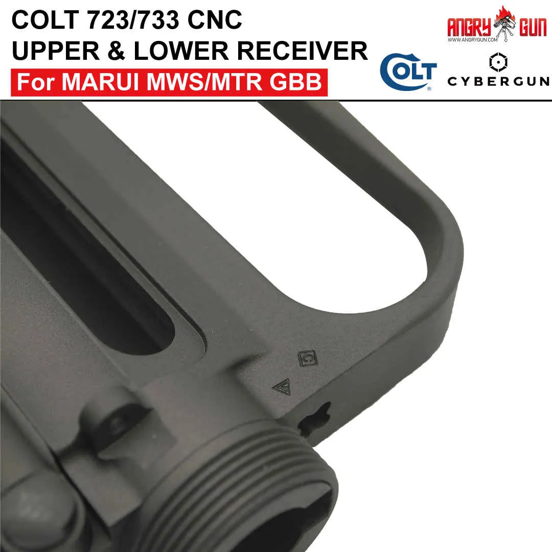 Angry Gun Colt 723/733 M16 A2 receiver set replica gri Colt