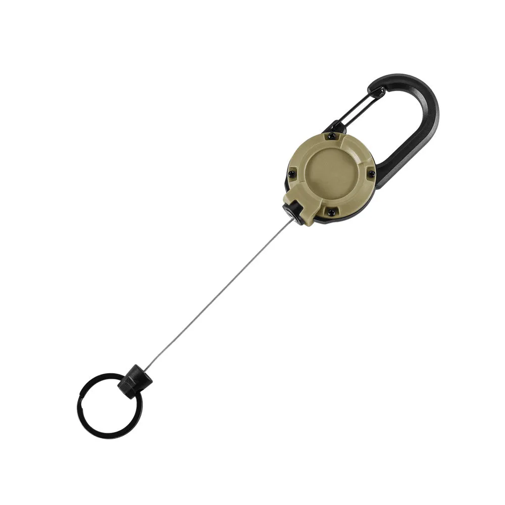 Breloc carabină M-Tac cablu coyote 65 cm ABS