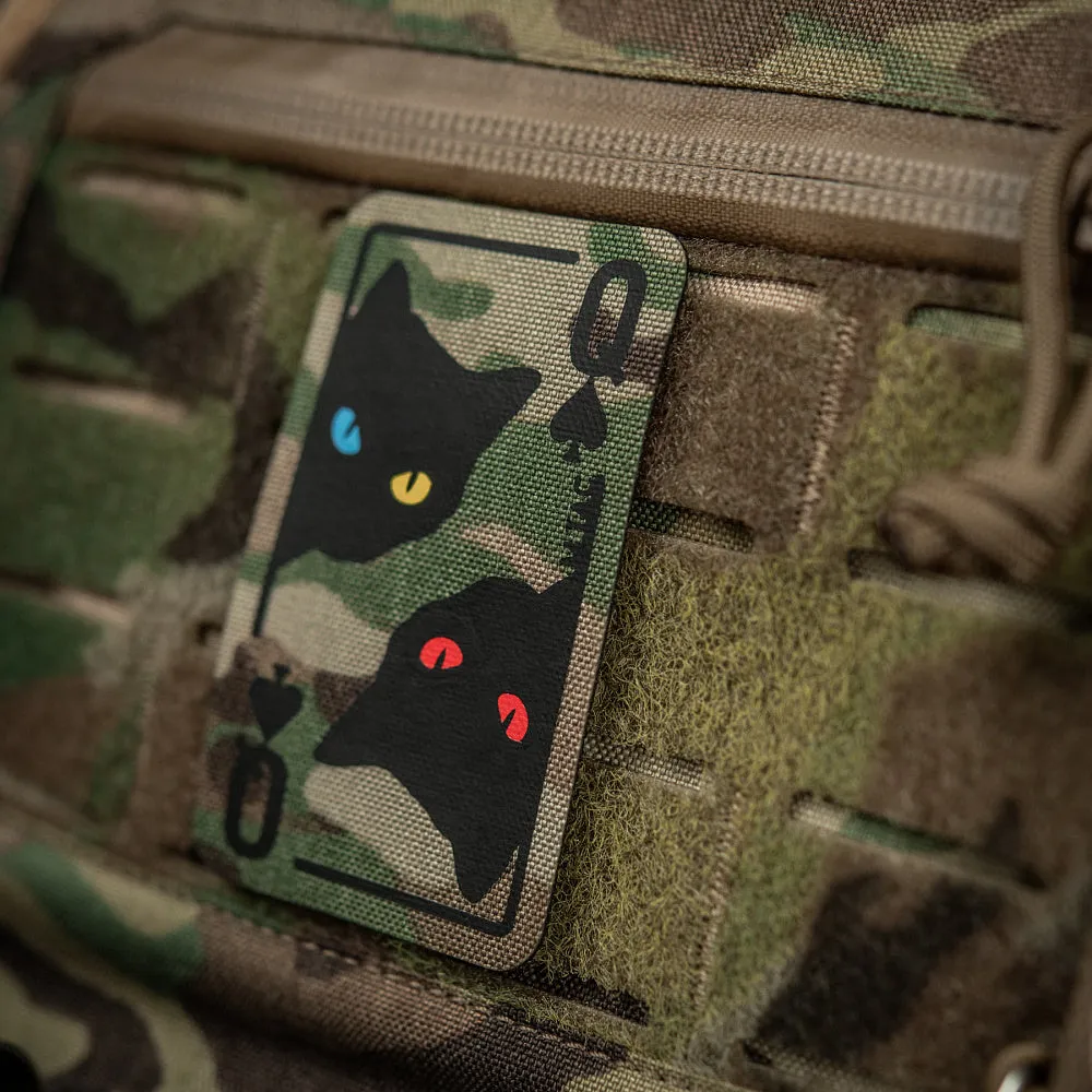 M-Tac Queen of Spades patch moral Multicam/Black Cordura