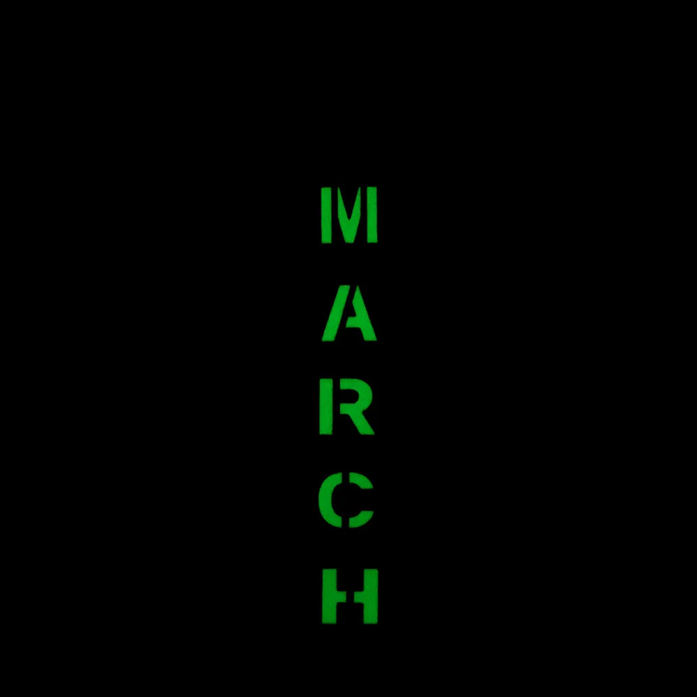 M-Tac MARCH Patch Medical Fosforescent Ranger Green 3x3 cm