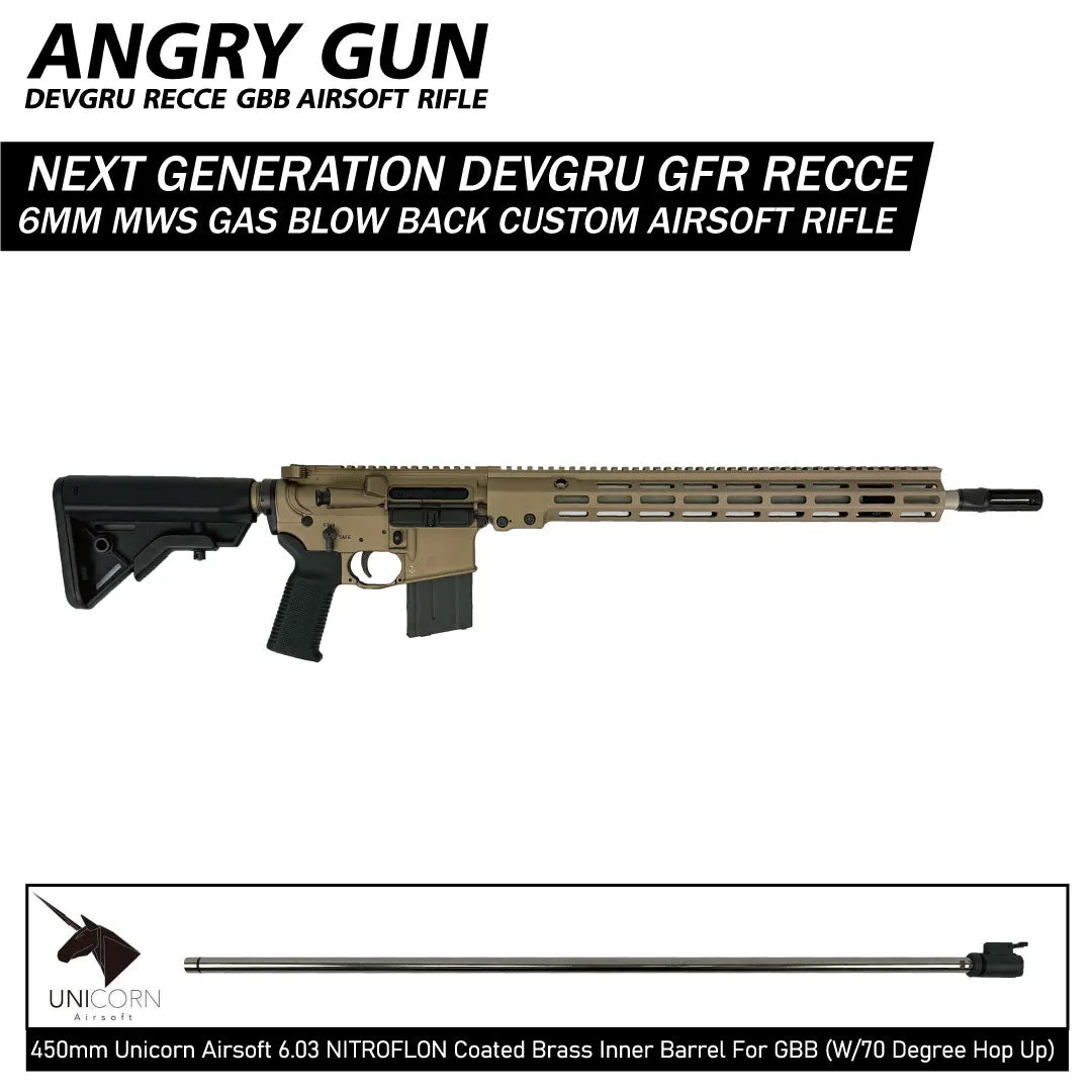 ANGRYGUN DEVGRU RECCE pușcă GBB Hard Kick
