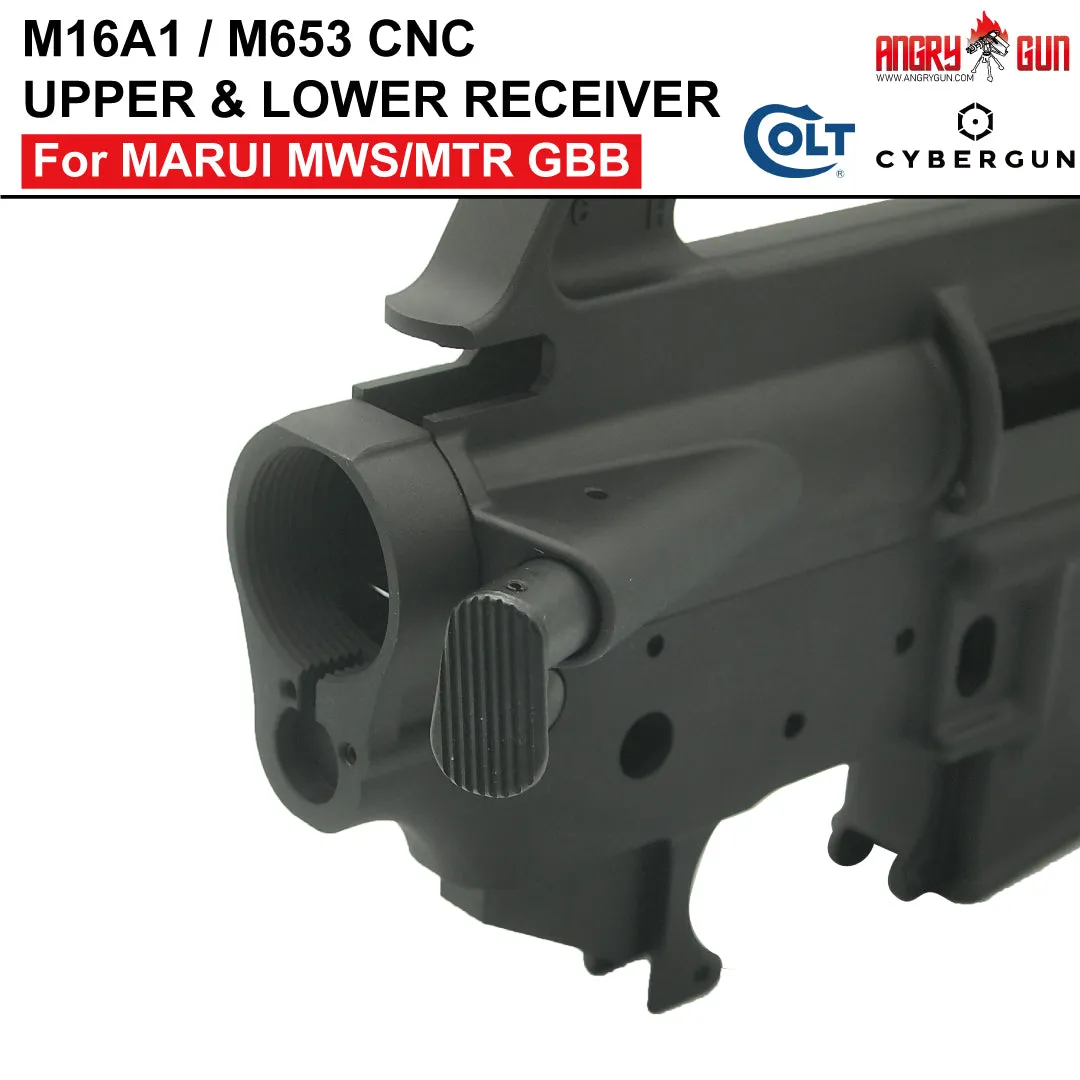 AngryGun Colt M16A1 M653 receiver CNC gri